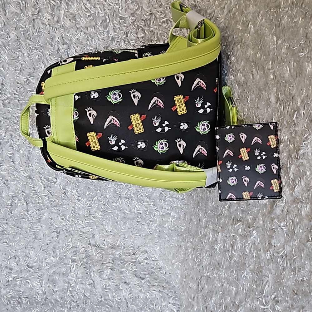 BettleJuice mini backpack and cardholder set - Picture 3 of 12